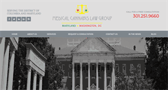 Desktop Screenshot of medicalcannabislawgroup.com